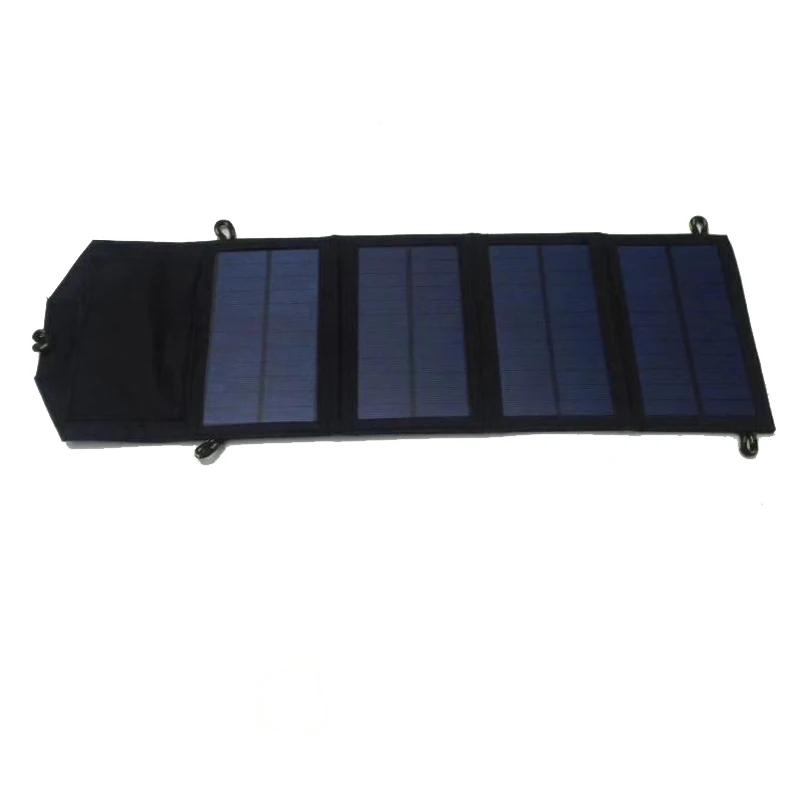 Поликристаллический SunPower складной 7 Вт Панель солнечных батарей 6 в 2.1A USB выходные устройства портативный для смартфонов контроллер универсальный