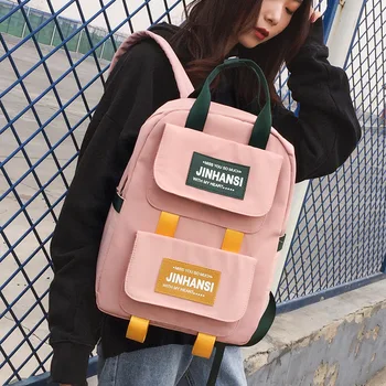 

Women Backpacks Girl's Waterproof Children School Bags For Teenagers Girls Fashion Backpack Sac A Dos Cartable Enfant Schoolbag