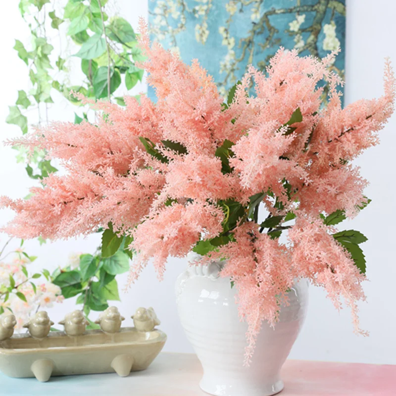 NEW Pink, white Artificial flowers wedding decor flores home lobby flower arrangement supplies fake plants wreath floristics