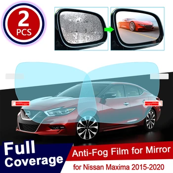 

for Nissan Maxima 2015~2020 Car Rearview Mirror Protective Film Anti Dazzle Waterproof Rainproof Anti Fog Car Sticker 2016 2017