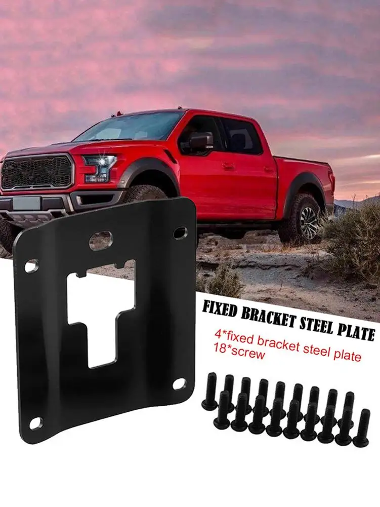 4 шт. Ford F150 крепежный кронштейн-панель Raptor подсветка салона автомобиля Грузовой галстук вниз кронштейны для противоугонных винтов автомобильные аксессуары