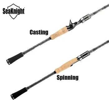 

SeaKnight Falcon Fishing Rod 2 Tips M&ML M&MH Power 2 Sections Carbon Spinning Casting Fishing Tackle Rod 1.98M 2.1M 2.4M