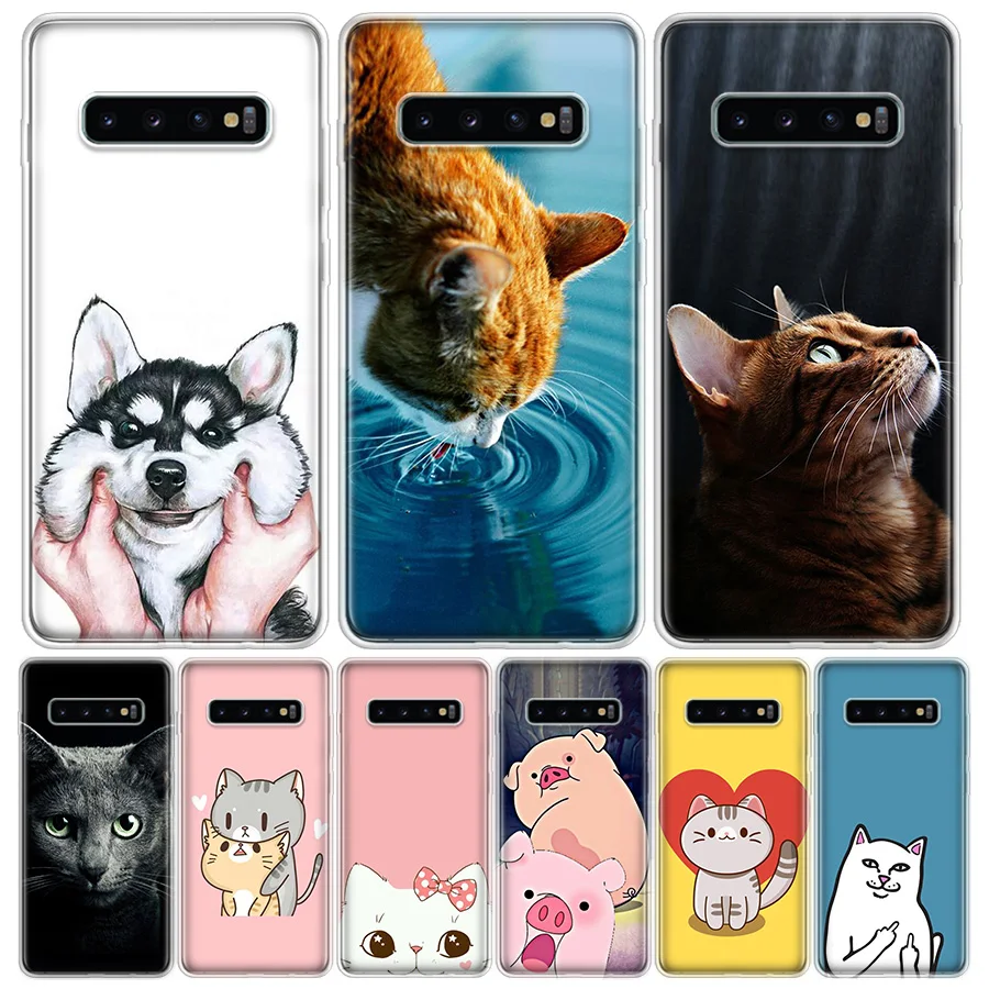 Чехол для телефона Samsung Galaxy S20 Ultra Plus S6 S7 S8 S9 S10 NOTE8 NOTE9 NOTE10 J4 J6 E | Мобильные телефоны и