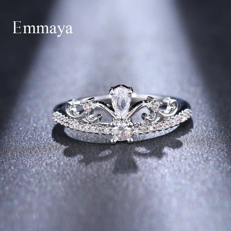Emmaya элегантное Новое поступление роскошные свадебные женские кольца с