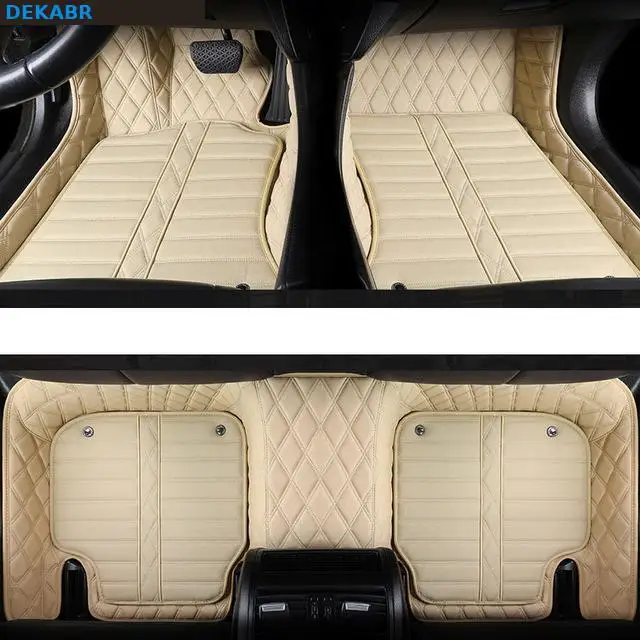 Автомобильный коврик dekanr из натуральной кожи для mazda CX-5 CX-7 6 gj 2006 mazda 3 2008 2007 bk bl аксессуары для ковров - Название цвета: 5