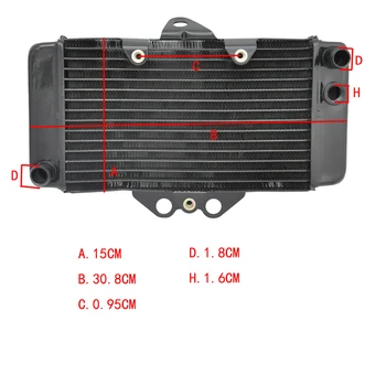

For Honda VTR250 1998-2008 Motorcycle Engine Parts replacement Radiator Aluminium Cooling Cooler