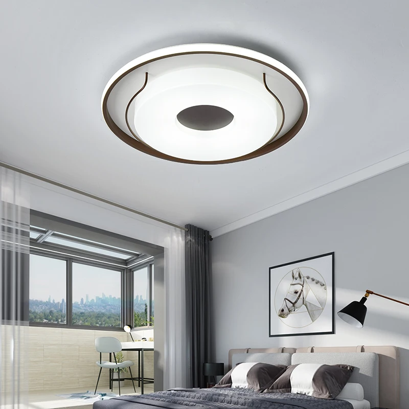 

Modern LED Ceiling Lights For Living room Bedroom 110V 220V lustre Avize Round Square Ceiling lamp for home Guest room Bedroom