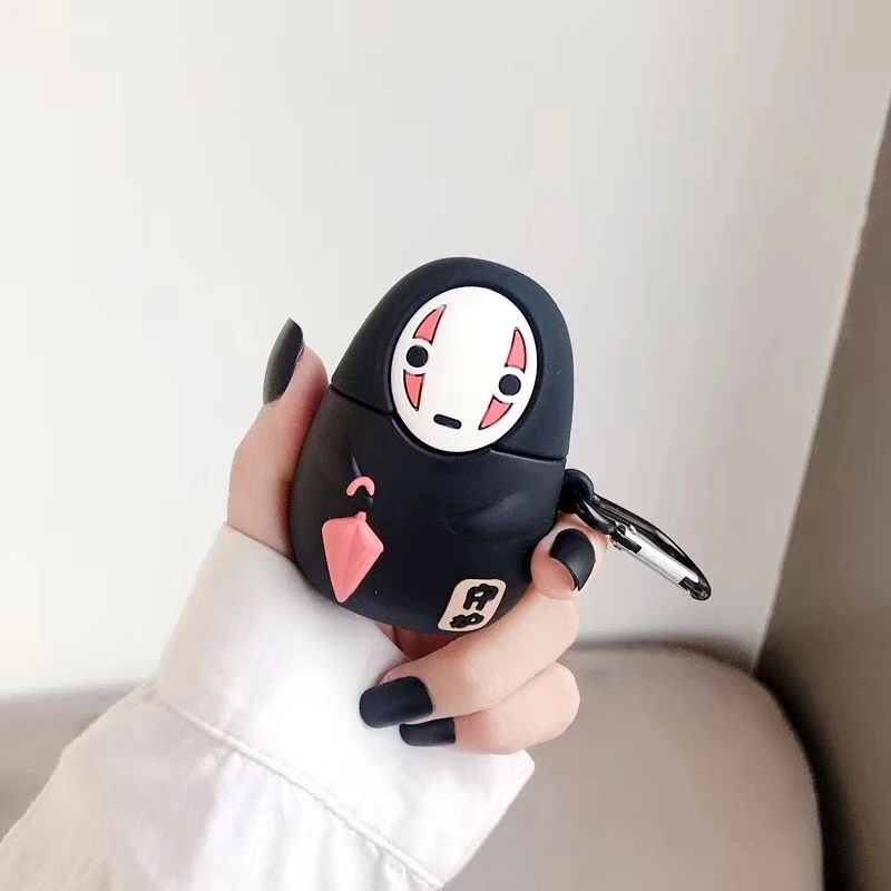 Беспроводные наушники с изображением японского аниме Kaonashi Bluetooth EarphoneNo Face Man