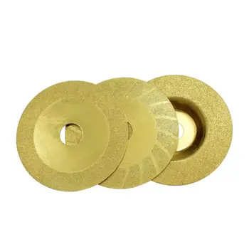 

3pcs/set 4" Diamond Slice Brazed Grinding Disc Plate Wheel for Angle Grinder