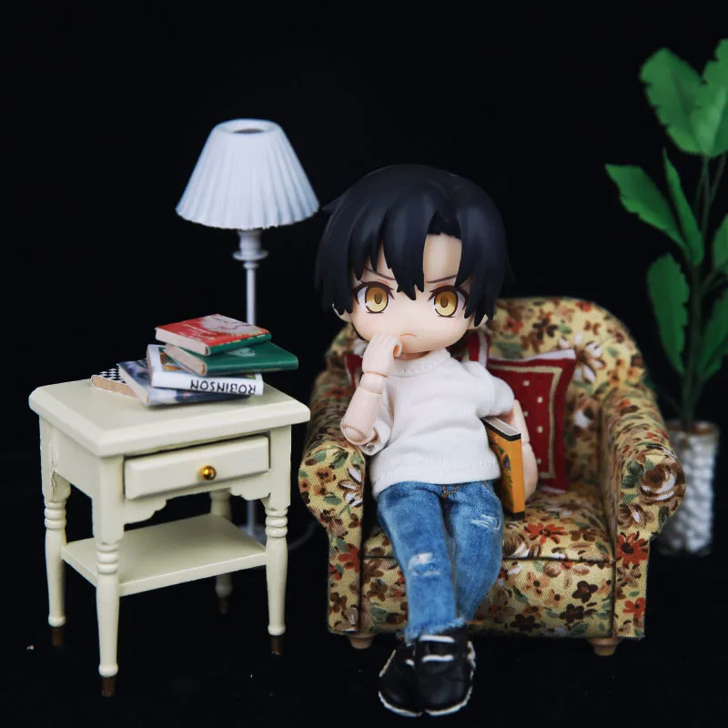 M0082 детская игрушка ручной работы 1/12 ob11 кукла blyth BJD/Аксессуары для кукол SD GSC Промытые джинсы с дырками 1 шт