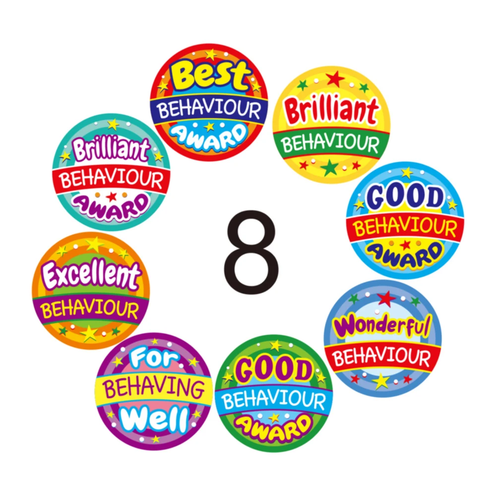 50-500 stücke Nette Lehrer Belohnung Motivation Aufkleber für Kinder Schreibwaren Für Den Unterricht Liefert Scrapbooking Spiel Spielzeug – Detail 5