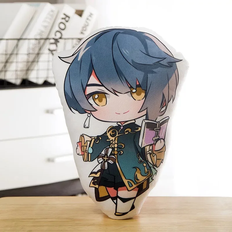 Genshin Impact Zhongli Tartaglia Xiao Venti Diluc Kaeya Paimon Keli Cosplay Anime Plush Toys Kawaii Cartoon Pillow Specification Genshin Impact Zhongli Tartaglia Xiao Venti Diluc Kaeya Paimon Keli Cosplay Anime Plush Toys Kawaii Cartoon Pillow Specification