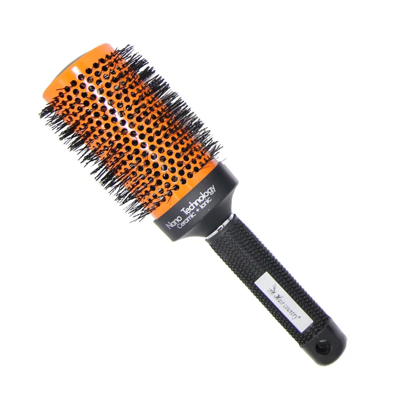 Hairdressing Salon Blowing Ceramic Ionic Round Hair Brush Hairdressing