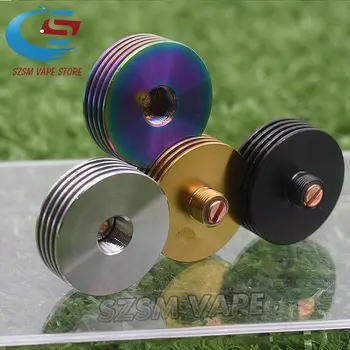 

5pcs Heat Sink 24 MM Metal round Colorful 510 Heat Dissipation Atomizer Radiator for 510 24mm RDA Tank vape Mod