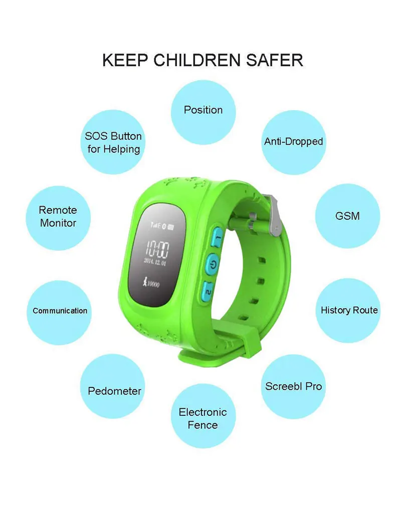 waterproof smart watch q50