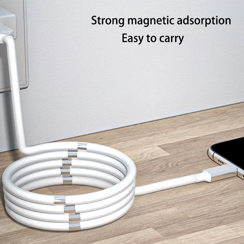 Магнитный зарядный кабель для huawei p30 honor20 samsung s10 usb type c провод быстрой зарядки mate20