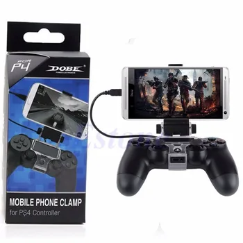 

OOTDTY For PlayStation PS4 Game Controller Smart Mobile Phone Clip Clamp Mount Holder