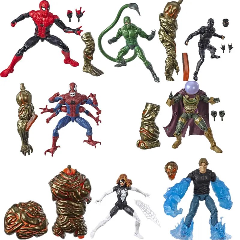 

Avengers Marvel Legends Series 6" Spider Man Far From Home Action Figure Demogoblin Spider Women Collectible Model Kids Boy Toys