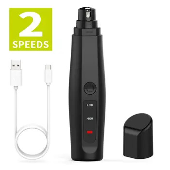 

Pet nail polisher charging nail clippers Cat and dog nail scissors electric manicure set Claw Grooming Trimmer