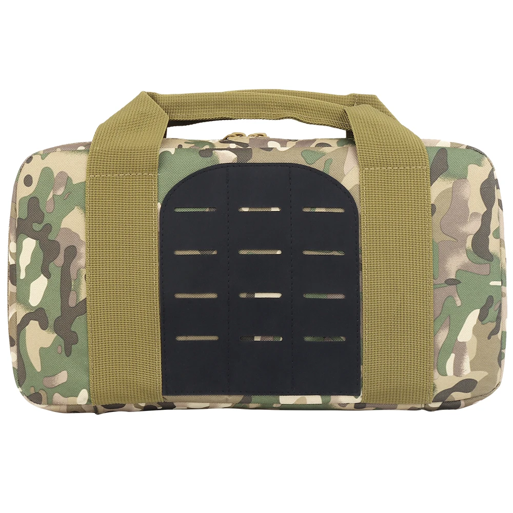 Tactical Pistol Bag Case Gun Carrier Magazine Pouch Portable Military Hunting Handgun Holster with Durable Padded | Спорт и