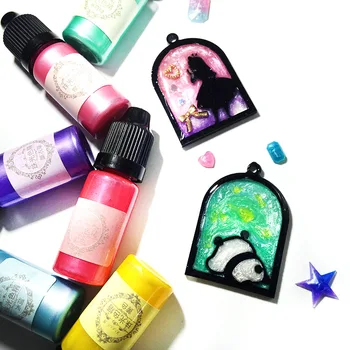 

Crafts Pigment Gel Pearlescent Mica UV Resin Epoxy Powder DIY Crafts Accessory TT@88