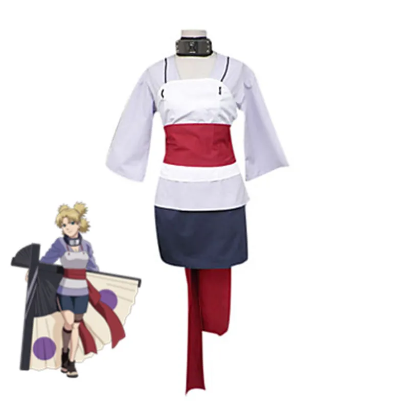 

Naruto: Shippuden Costumes NARUTO Akatsuki Nara Temari lolita Skirts Lolita kimono Cosplay Halloween ladies party uniform