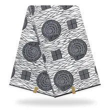 Нигерийские кружевные ткани Aso Ebi африканские хлопковые принты Анкара ткань высокого качества настоящий голландский воск Швейные материалы