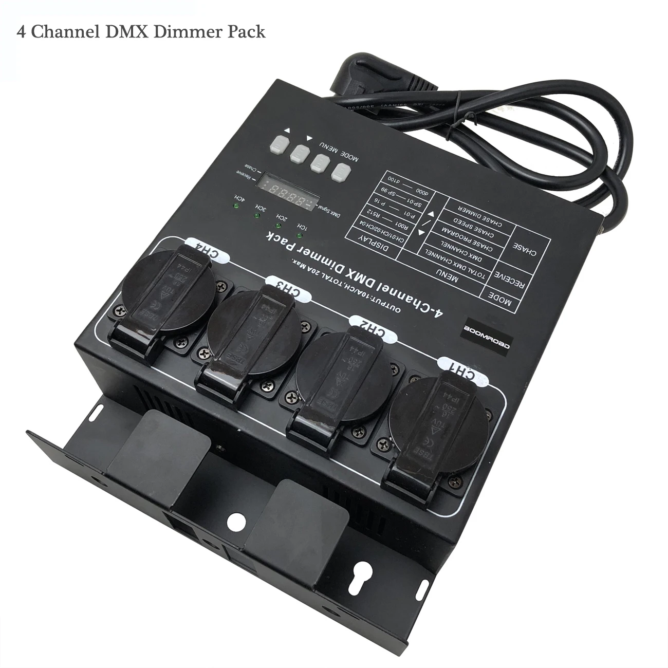 4ch Dmx диммерный блок Led декодер 1 кВт DMX диммер задний контроллер диммера для сценический светильник