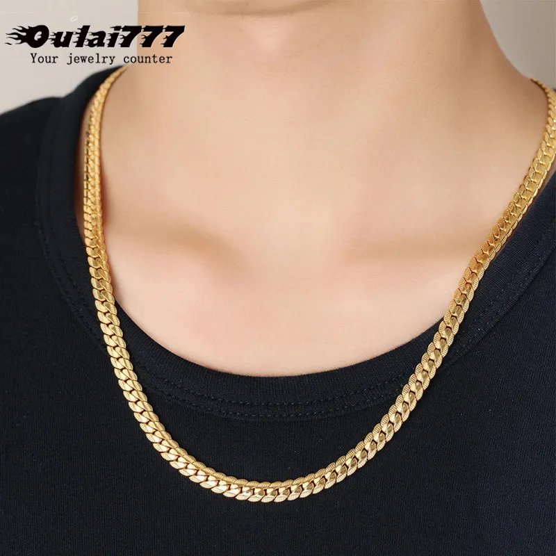 big chain necklaces mens stainless 
