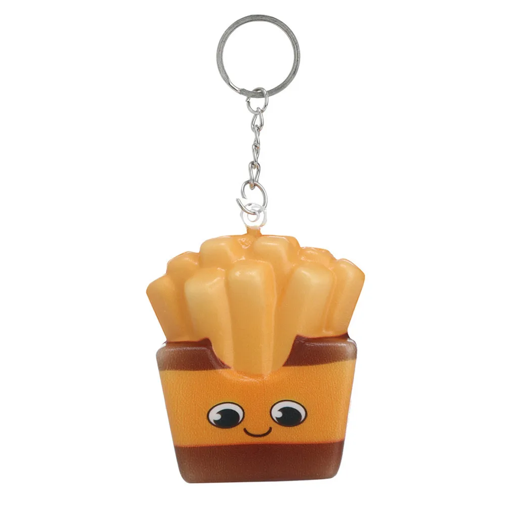 French Fries Toys Elastic PU Stress Relief Toy Kitchen Toys Fast Food Educational Toys Slow Rising Artificial Toy #A