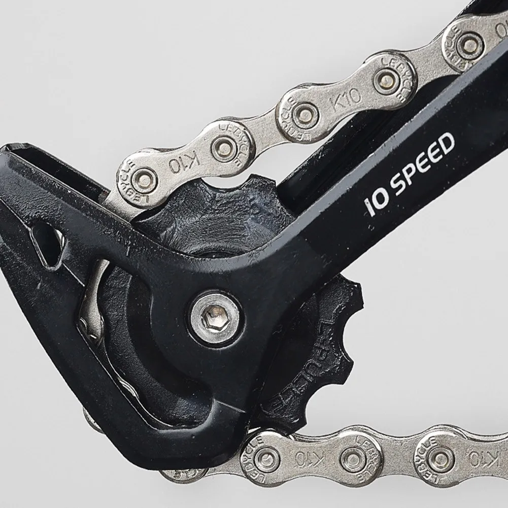 MTB Road Bike Bicycle Chain 116 Links 6/7/8/9/10/11 Speed For Shimano SRAM Switching Speed Faster Steel Silver 1/2 