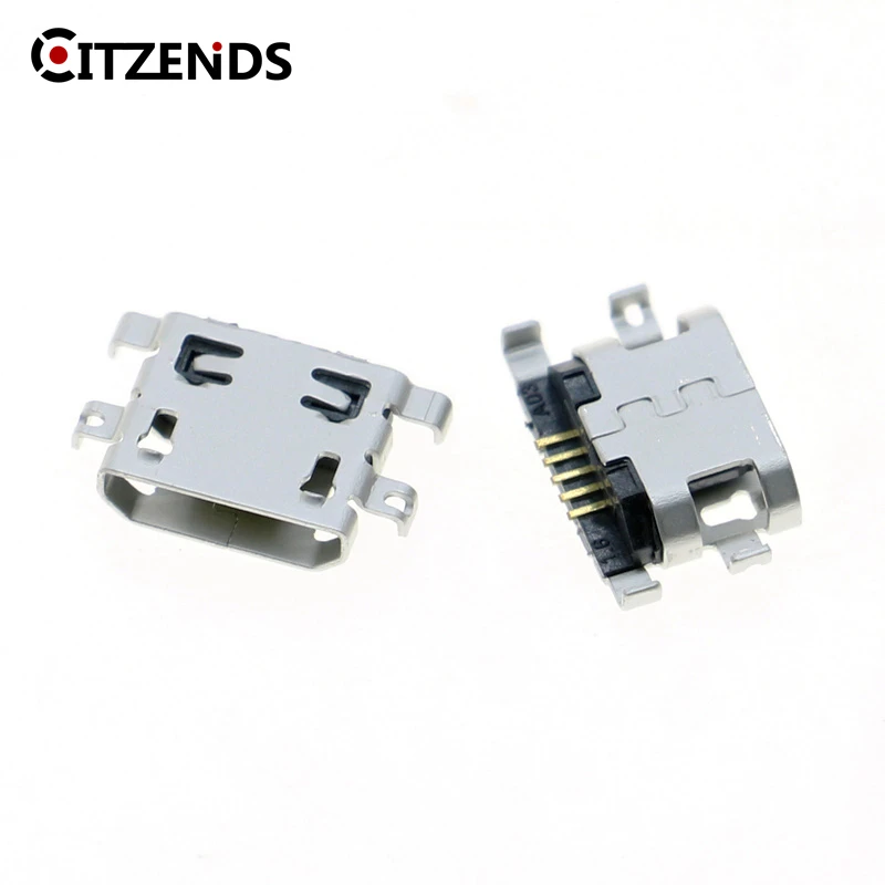10 шт. разъем Micro USB 5 контактов 1 6 мм|l connector|mouth plug |
