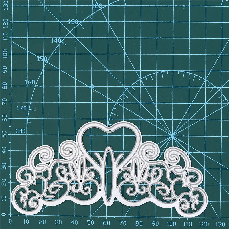 GJCrafts кружевные штампы Love Heart Cloud металлические Вырубные Скрапбукинг новые 2019