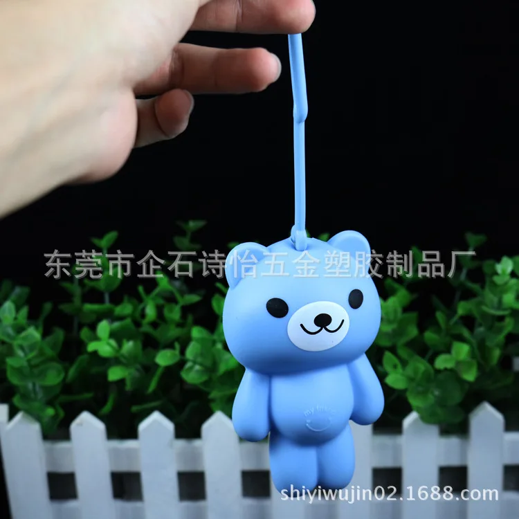 

Dongguan Cartoon Bear Key Environmentally Friendly Silicone Key Bag