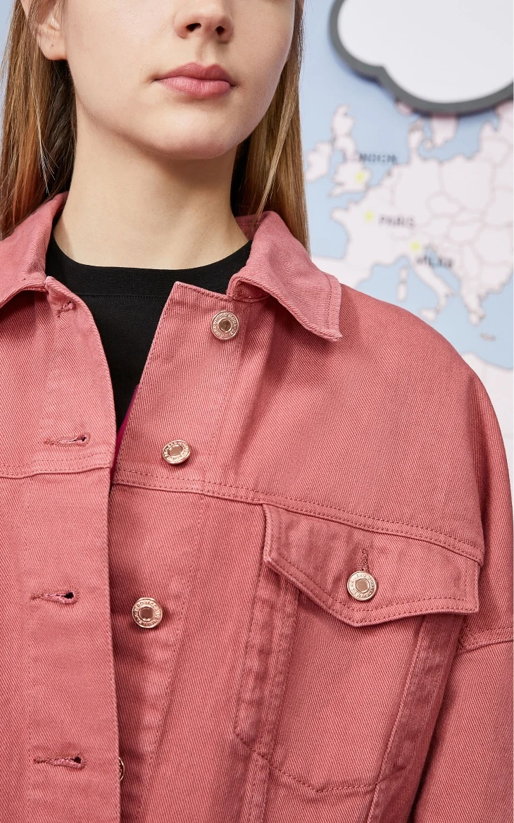 Vero Moda женская джинсовая куртка свободного кроя Ins Стиль | 319357513