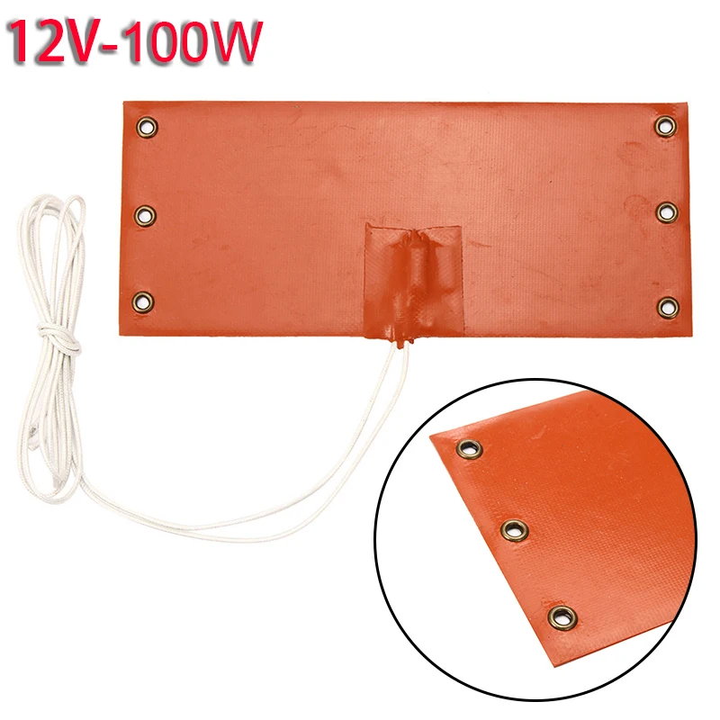12V& 120W силиконовый нагреватель для 3d принтера Подогрев кровати коврик резиновые инструменты