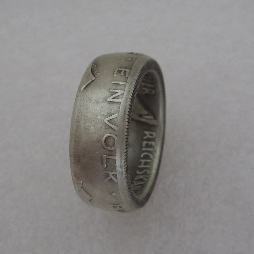 German Coin Ring Handcrafted Ring