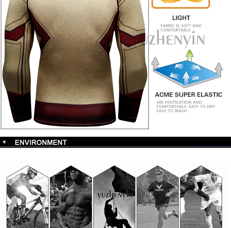 Футболка Коди ландин, лидер продаж, Мужская футболка для бега, обтягивающие с длинным рукавом, футболка для спортзала, спортивная фуфайка