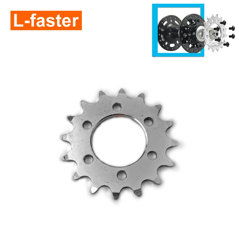 Bicycle Fixed Sprocket Chain Wheel 16 Teeth Fix Gear Bike 25 Tooth Chainwheel #410 Bicycle Chain 28T