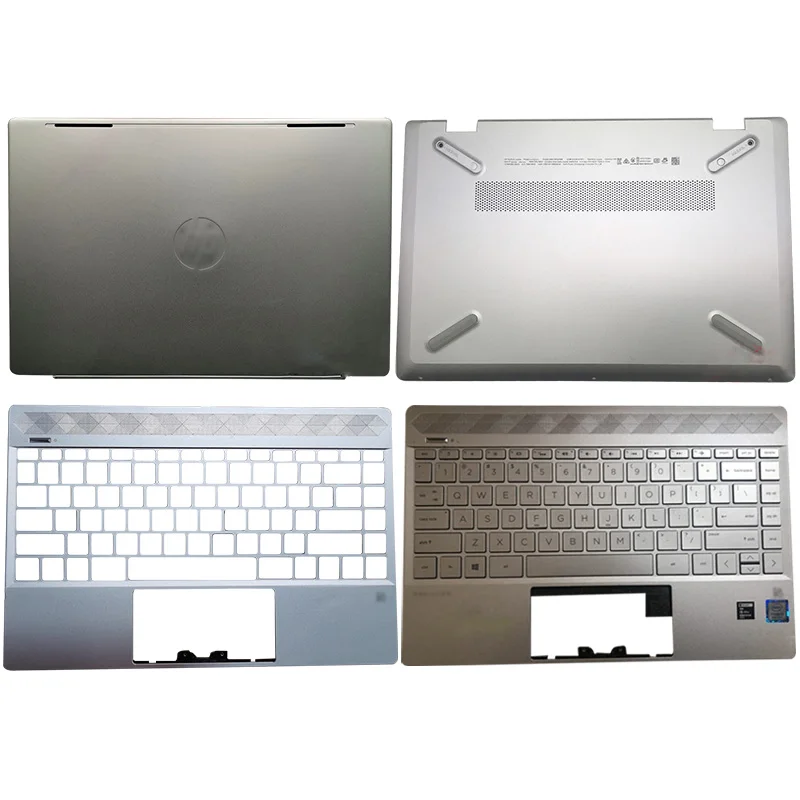 

Original NEW Laptop LCD Back Cover/Palmrest/Bottom Case For HP Pavilion 13-AN series 13-AN0003TU 13-AN0076TU Sliver TPN-Q214
