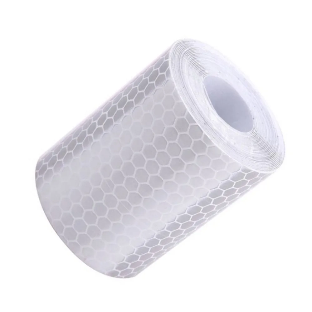 5cm*3m Safety Mark Reflective Tape Stickers Car-styling Self Adhesive Warning Tape Automobiles Motorcycle Reflective Film