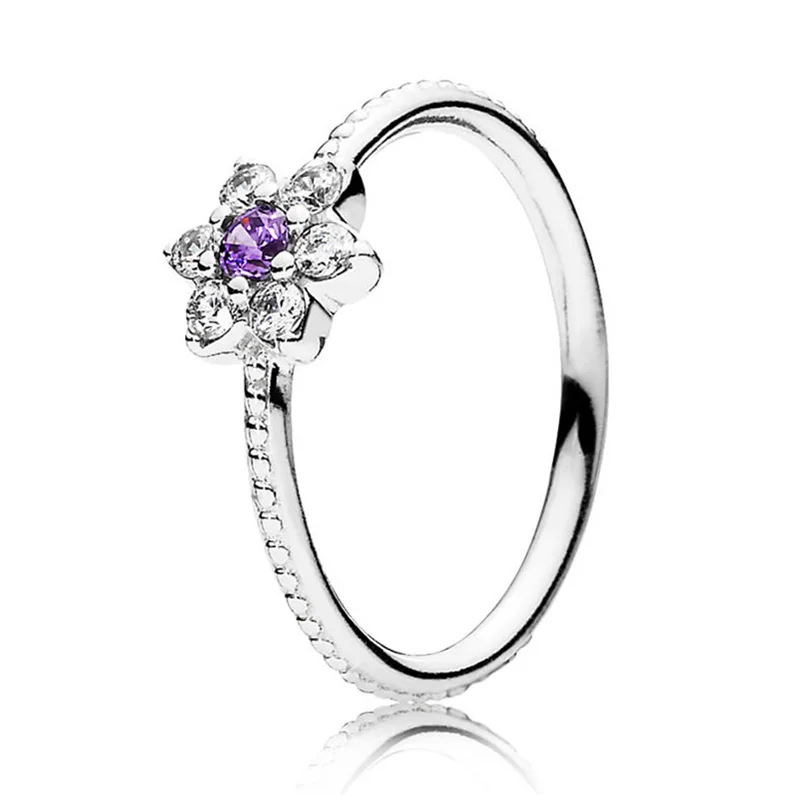 Boosbiy, новинка, 32 стиля, модное серебряное круглое кольцо в форме сердца для женщин, подарок ювелирной дружбы, Прямая поставка - Цвет основного камня: R020