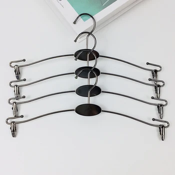 

Black Metal Clothes Hanger with Clothespins Clip Bra Underwear Lingerie Panties Drying Rack Hanger Hook