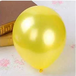 Латексные перламутровые шары 30 шт 10 дюймов deco anniversaire, товары для вечеринки на день рождения с новым годом, воздушные шары разных цветов - Цвет: Цвет: желтый