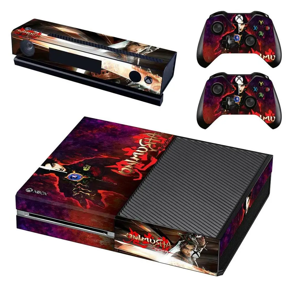 Стикеры Onimusha s для xbox one виниловые наклейки для кожи Стикеры Adesivo для xbox one консоль Kinect два контроллера шкуры
