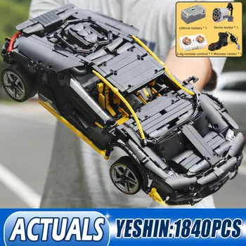 

Yeshin 1:12 App Motorized Technic Car Compatible With MOC-39933 Lamborghinis Centenario LP770-4 Roadster Building Blocks Bricks