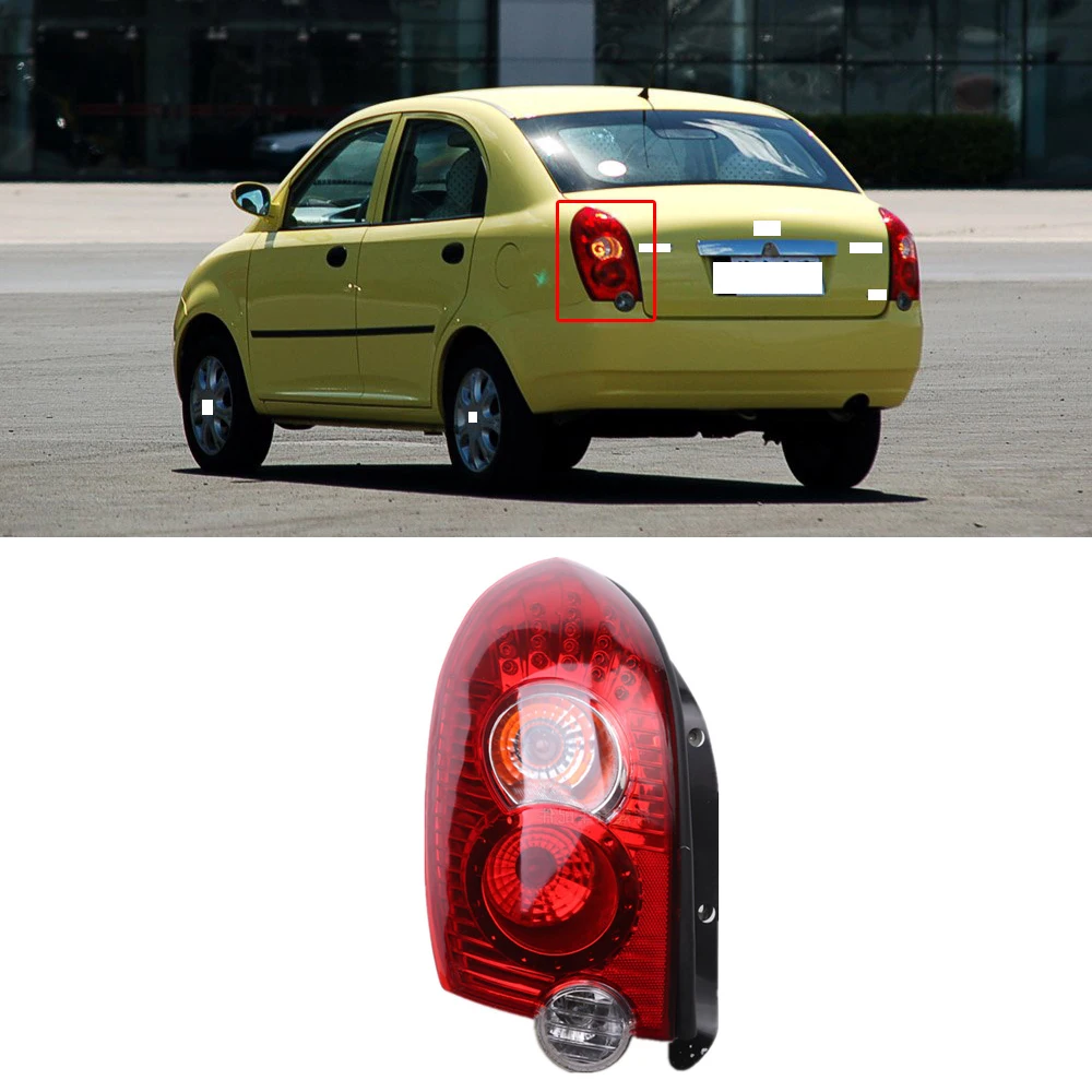 CAPQX для Защитные чехлы для сидений, сшитые специально для Chery qq6 2006-2010 задний бампер светильник Taillamp тормозной светильник задний фонарь светильник задние фары