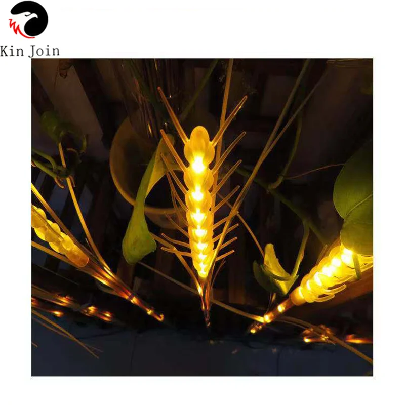 30/50 pcs LED Wheat Ear Light Outdoor square lawn villa park lighting cultural tourism landscape solar energy rice planting lamp