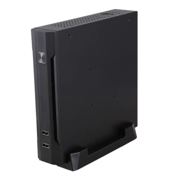 

Mini-ITX Slim Small Form Factor Computer Case HTPC Computer Case with 2 x USB2.0 12V 8A Power Adapter
