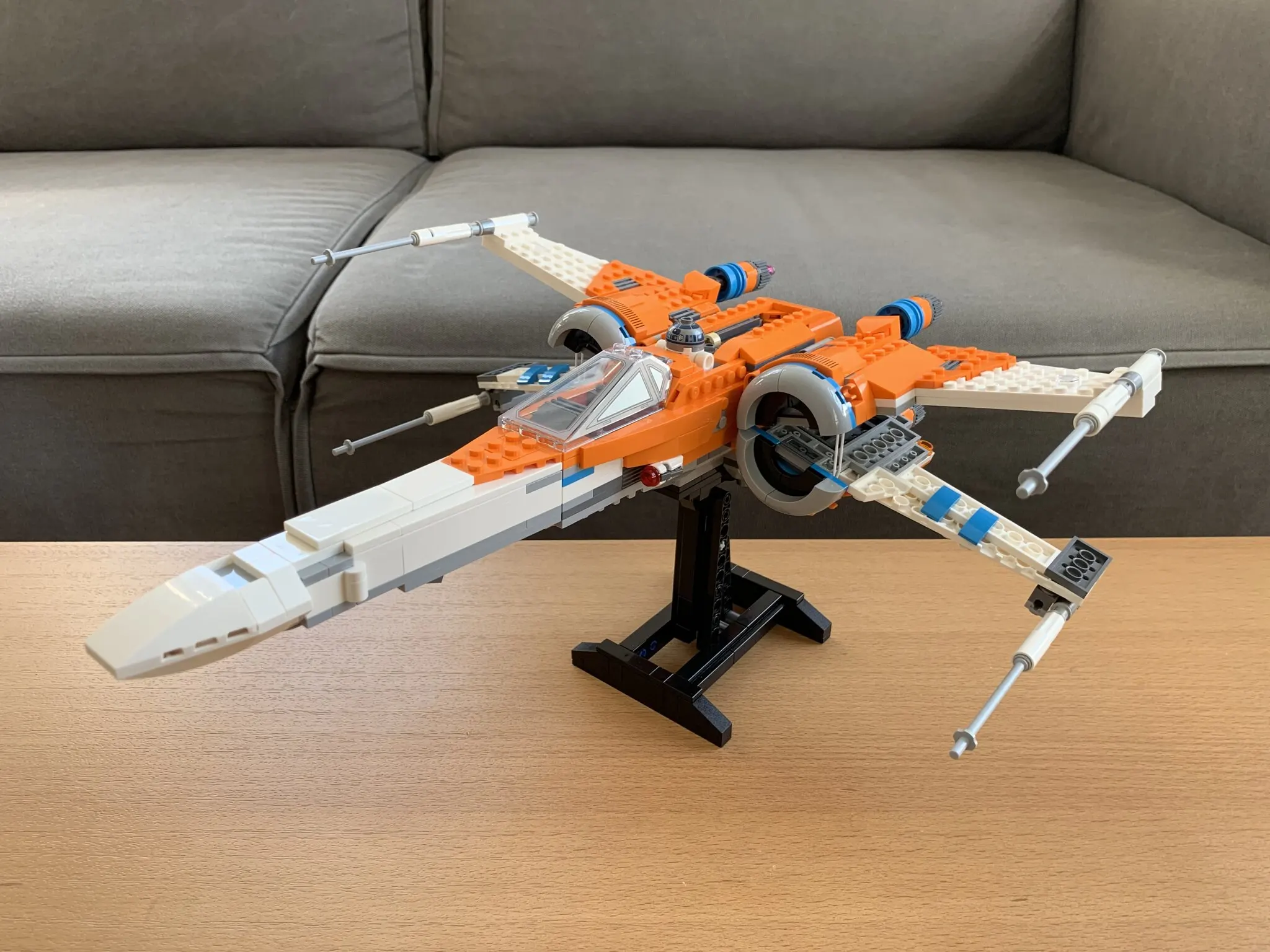 NEW Star Movie MOC War Tied Interceptor Moc Display Stand Building Blocks 75102 75149 75218 Display Stand Star Bricks Kid toys 10 H10df87bcb4b34f45b5878fbaf0884daco